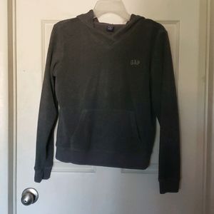 Gap Grey Fleece Hoodie M
